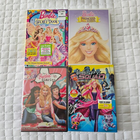 Barbie DVD Lot of 18 Movies Games New Old Stock NOS Y2K 2000s Sealed - Picture 2 of 10